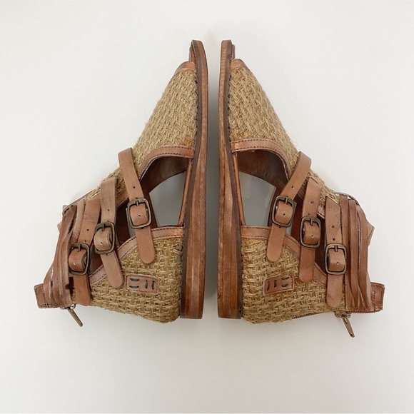 New! Roan by Bed Stu Gladiator Style Sandals in Pecan - Picture 3 of 6